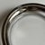 Vintage Dorothy Thorpe-Style Clear Glass Coasters With Silver-Toned Metal Rims – Set of Five For Sale In Baltimore - Image 6 of 13