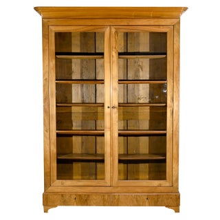 Antique Library in Walnut For Sale
