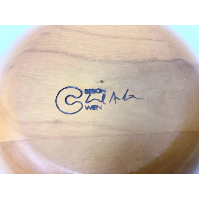 Wood Bowl in Walnut Wood by Carl Auböck, 1960s For Sale - Image 7 of 7