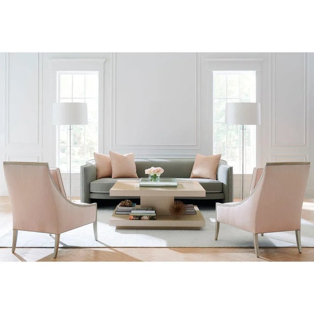 Wood Simple Square Cocktail Table For Sale - Image 7 of 8