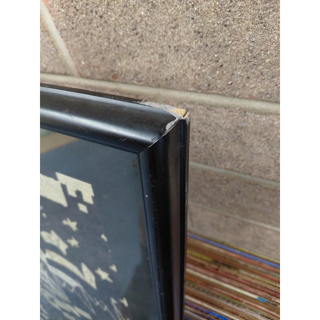 Framed Signed Tara Aarons American Native American Wood Block Print For Sale - Image 12 of 13