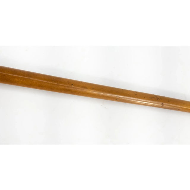 20th Century Sterling Silver and Stag Horn Antler Riding Crop | Chairish