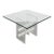 Mid Century Modern Lucite & Glass Coffee | Side Table, C. 1970s For Sale