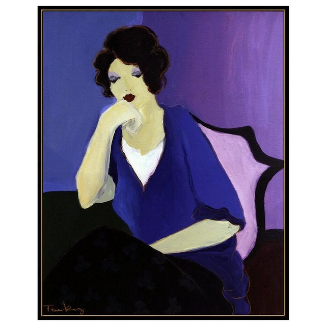 Message us to inquire about custom framing options! (Included for free with every purchase) The artwork here, "Brigette",...