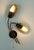 Mid-Century Sconces Wall Lamps in Brass and Black Metal, 1950s, Set of 2 For Sale - Image 11 of 12