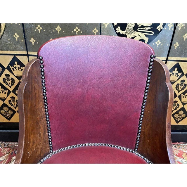 Wood Art Deco Gondola Chairs, Set of 4 For Sale - Image 7 of 11