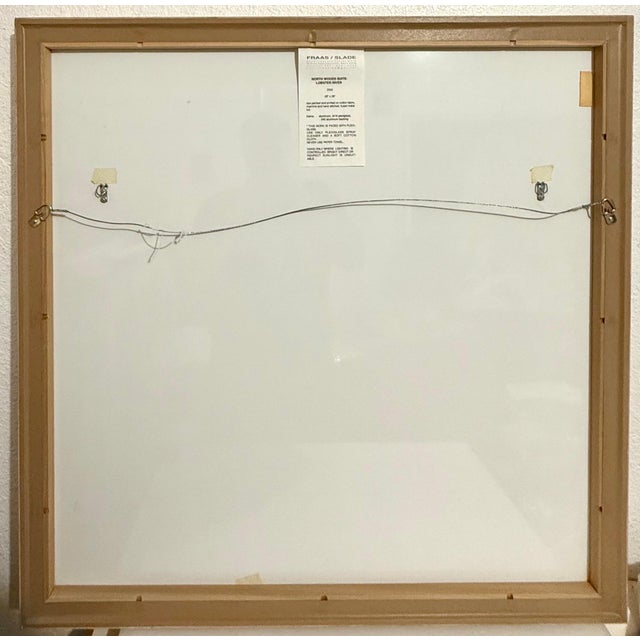 American Gayle Fraas & Duncan Slade, Textile Art Quilt Dye Painting Tapestry Mixed Media Gayle Fraas & Duncan Slade, 2002 For Sale - Image 3 of 12