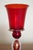 Glass Italian Handcrafted Chalice in Blown Murano Glass 1970s For Sale - Image 7 of 11