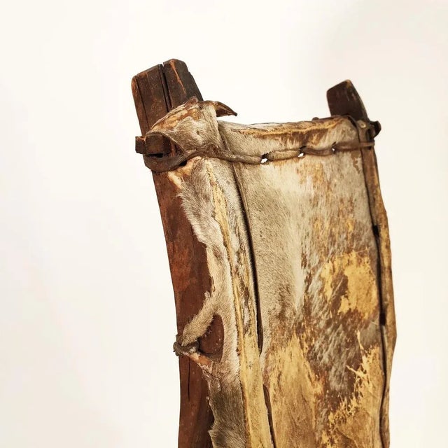 Early 20th Century Sculptural Ethiopian Chair For Sale - Image 10 of 13