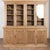 French Provincial Mid-19th Century Large French Bleached Oak Bookcase Display Cabinet For Sale - Image 3 of 9