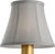 Traditional Visual Comfort Signature 5" Mist Silk Bell Empire Shade For Sale - Image 3 of 3