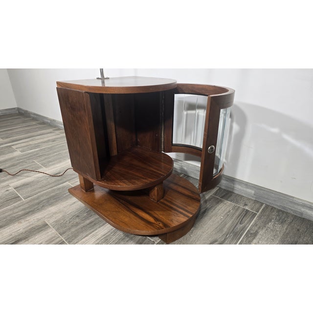 Art Deco Wooden Floor Lamp For Sale - Image 6 of 12