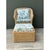 Vintage Woven Rattan Chair and Ottoman in Schumacher “Garden Gate” For Sale - Image 10 of 15