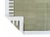 Casa Cosima Not Yet Made - Made To Order Handmade Cotton Area Rug Vegetable Dyed Olive Green and White Zig Zag Striped Rug-8'x10' For Sale - Image 4 of 11