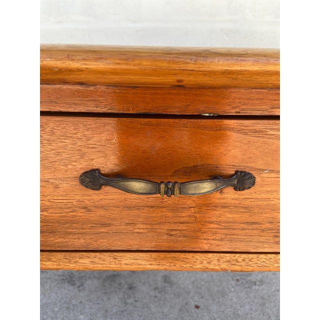 Wood Alta Vista Lane Dovetail One Drawer Side Table For Sale - Image 7 of 10