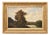 River Landscape with Fishermen, 19th Century, Oil Painting on Canvas, Framed For Sale