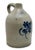 Ceramic Excellent Antique American Blue Flower Decorated 2 Gallon Jug by New York Stoneware Company Fort Edwards - Circa Mid 1800s For Sale - Image 7 of 18