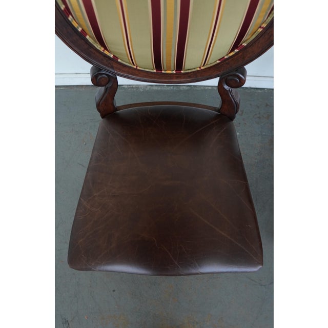 Drexel Heritage Oval Back Dining Chair (Set of 2) For Sale - Image 12 of 17