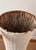 Antique White Panted Wicker Tall Fish Baskets For Sale - Image 9 of 10