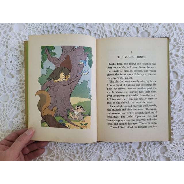 Paper 1944 Bambi Hardcover Book For Sale - Image 7 of 9