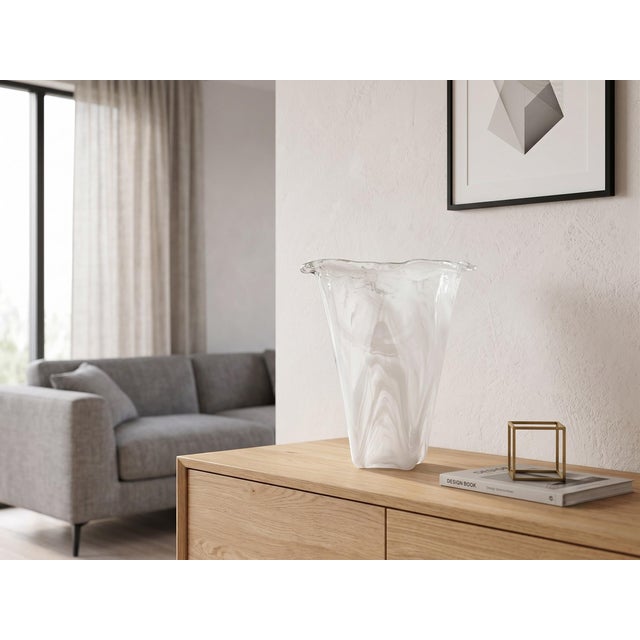Mid-Century Modern Murano Glass Vase from La Murrina, 1980s For Sale - Image 3 of 8