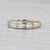 2010s 0.33ctw Diamond Wedding Band 18k White Gold Size 6 Stackable Ring Coa Tomas Rae For Sale - Image 5 of 9