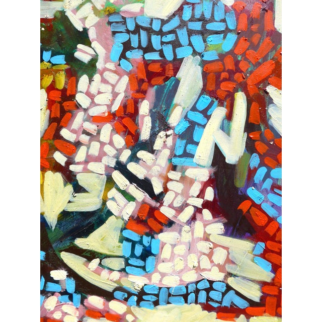 Pop Art Martha Holden - Infinity II Framed Oil Contemporary Painting For Sale - Image 3 of 6