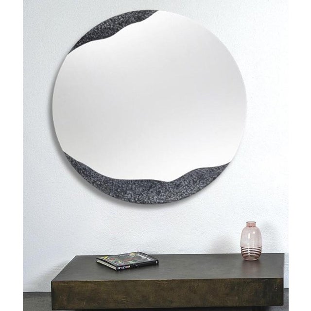 Not Yet Made - Made To Order Vulcano 600 Round Mirror by Disain1971 For Sale - Image 5 of 7
