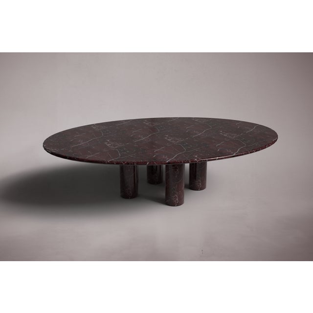 Crafted and hand-finished from Rosso Levanto Marble. Rosso Levanto can be honed and polished for a matte finish that...