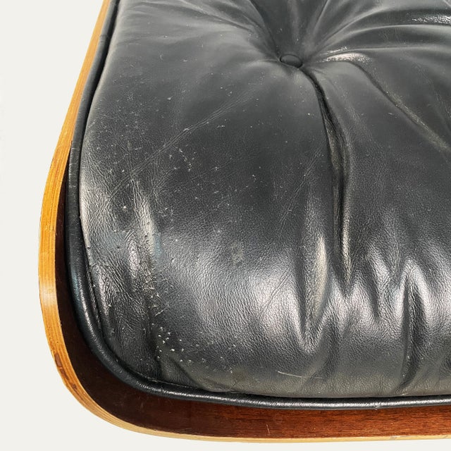 Set of American Modern Lounge Chair and Ottoman by Charles & Ray Eames, 1970s For Sale - Image 16 of 18