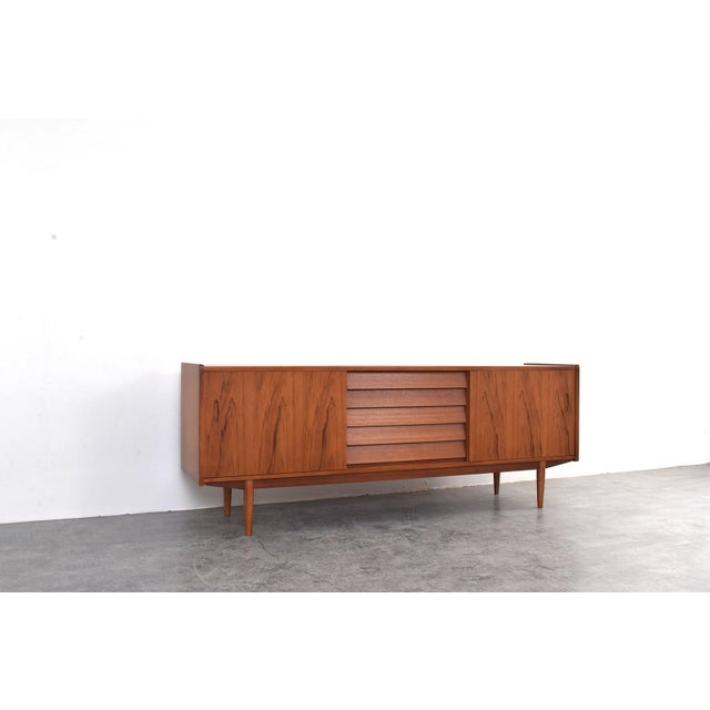 Mid-Century Teak Trio Sideboard by Nils Jonsson for Hugo Troeds, Sweden, 1960s For Sale - Image 9 of 18