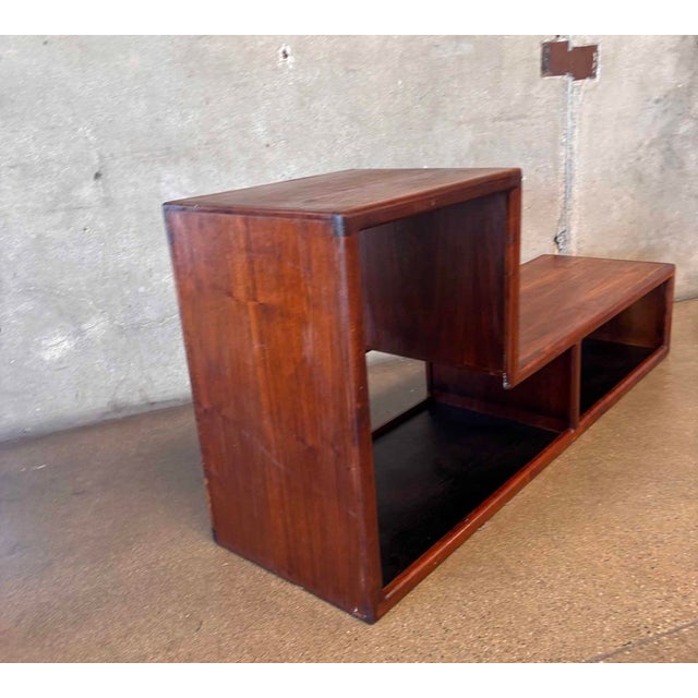 Brown MCM Vintage Walnut Case For Sale - Image 8 of 10