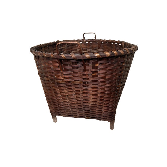American 19th Century Early Basket For Sale - Image 3 of 6