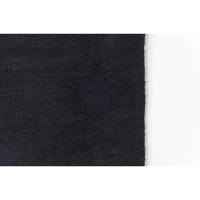 Anatolian Black Hemp Rug, 1960 For Sale - Image 13 of 18