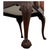 Antique 19th Century English Mahogany Open Armchair with Claw Feet For Sale - Image 14 of 15