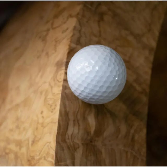 Gold Minos Armchair by Woody Fidler For Sale - Image 8 of 11