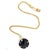 This stylish necklace by Italian designer Ippolita consists of a circular rose cut onyx measuring approximately 25.00 mm...