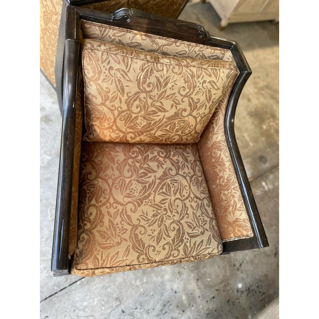 Set of Two French Country Style Accent Chairs by Guy Chaddock For Sale - Image 11 of 12