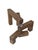 Brown Mid Century Modern Wooden Articulating Candle Holder For Sale - Image 8 of 15