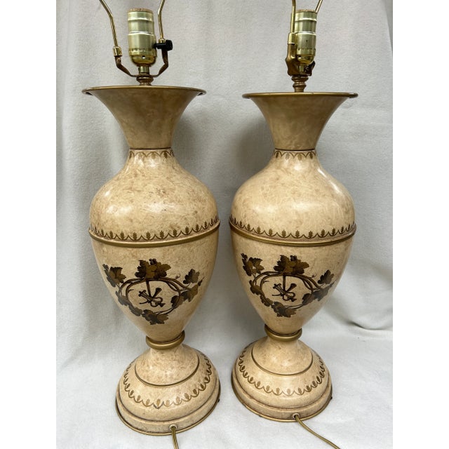 With their classic appeal this pair of tole lamps can serve as both functional lighting and decorative accents in various...