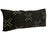 African Vintage Black & White Mud Cloth Lumbar Pillow Mali 19" W For Sale - Image 4 of 5