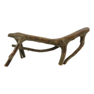 Early 20th Century Dinka Stool For Sale