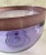 Late 20th Century Vintage Swedish Purple Glass Bowl - Signed For Sale - Image 5 of 10