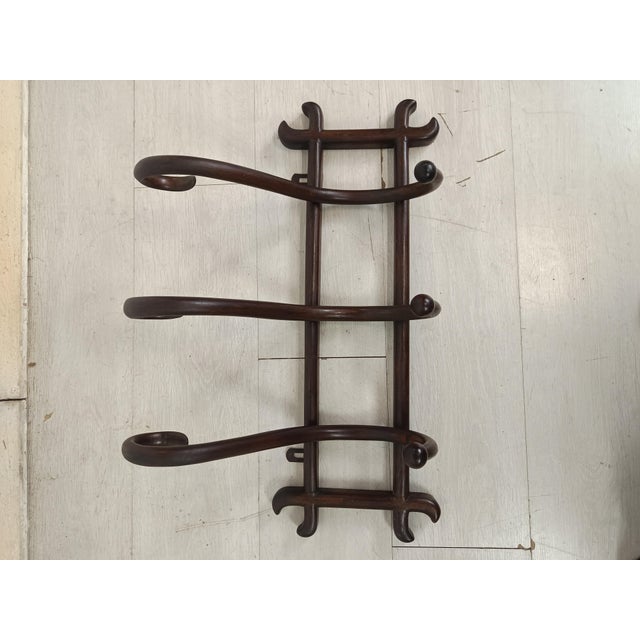 Wall-Mounted Coat Rack from Thonet, 1890s For Sale - Image 6 of 9
