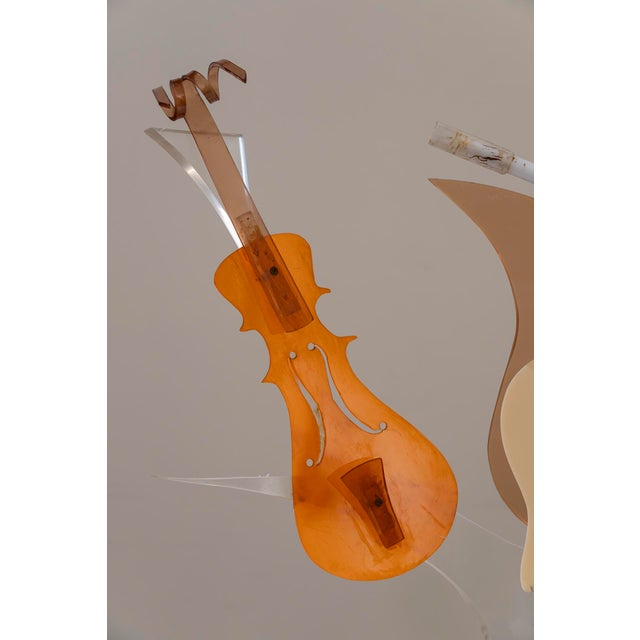 Methacrylate Classical Music Sculpture, Spain, 1980 For Sale - Image 6 of 8