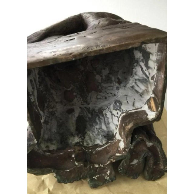 Metal K.P., Figurative Sculpture, 1991, Bronze For Sale - Image 7 of 11