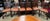 Beautiful set of 6 Arts & Crafts/Mission style chairs expertly crafted of quarter sawn oak. All seats feature leather...