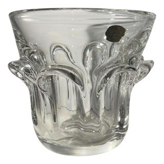 Crystal Champagne Bucket by Antonio Guido Bon for Val Saint Lambert, 1950s-1960s For Sale