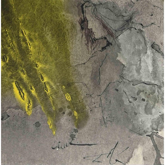 Noli me Tangere is a Color lithograph on heavy rag paper realized in 1964. It is part of Biblia Sacra vulgatæ edition is...