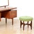 1960s Mid Century Astro Vanity Stool by G Plan in Teak & Green, Attributed For Sale - Image 9 of 9